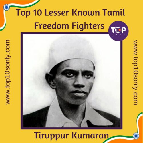 top 10 lesser known tamil freedom fighters tiruppur kumaran
