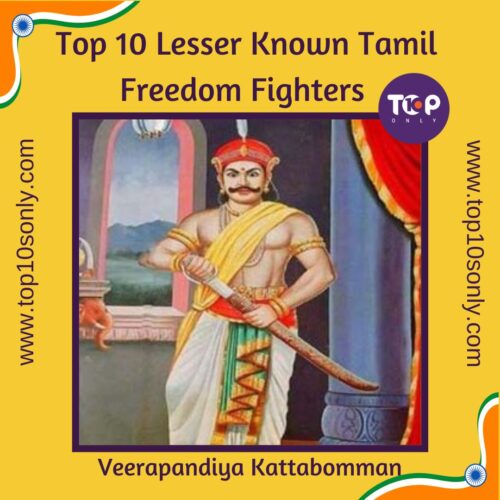 Top Lesser Known Tamil Freedom Fighters of India | Top 10s Only