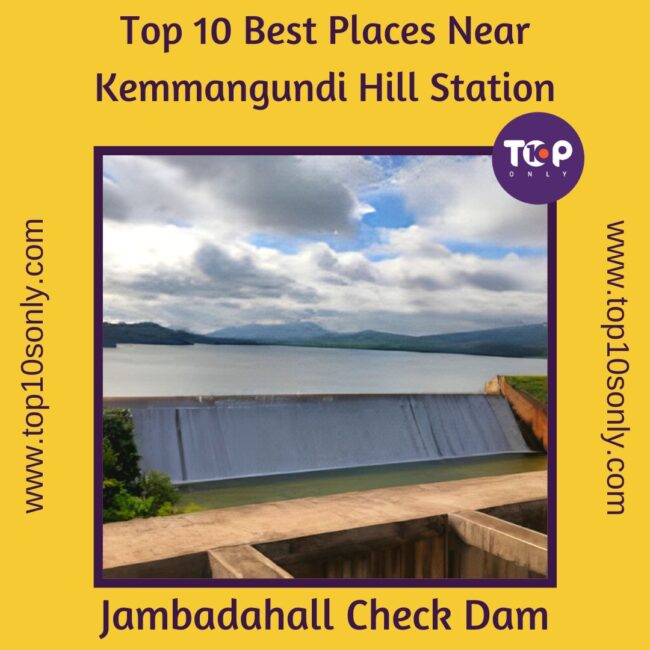 top 10 best places near kemmangundi hill station jambadahall check dam