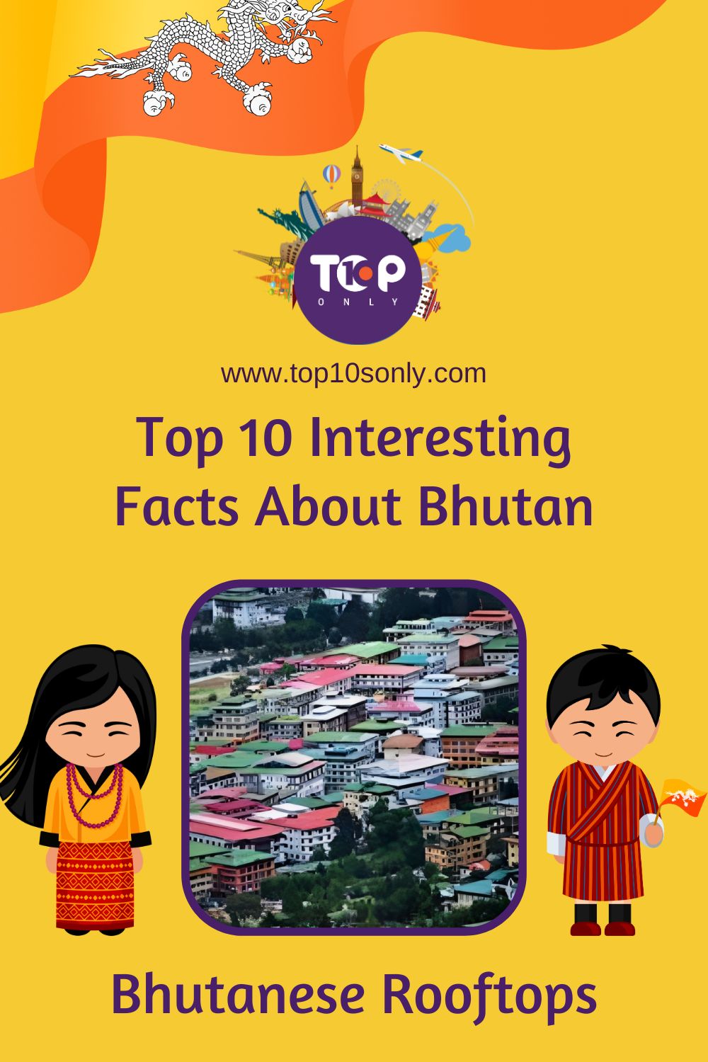 Top 10 Interesting Facts About Bhutan | Top 10s Only