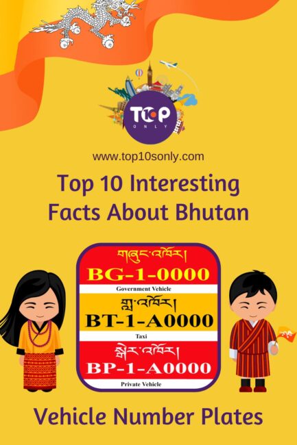 top 10 interesting facts about bhutan bhutans vehicle number plates