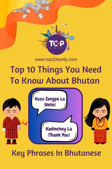 top 10 things you need to know about bhutan key phrases in bhutanese