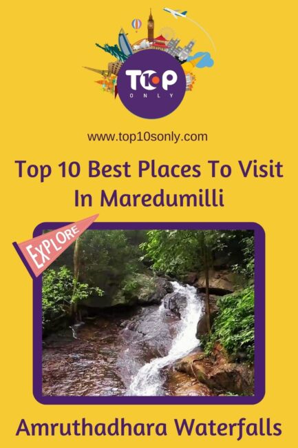 top 10 best places to visit in maredumilli, andhra pradesh amruthadhara waterfalls