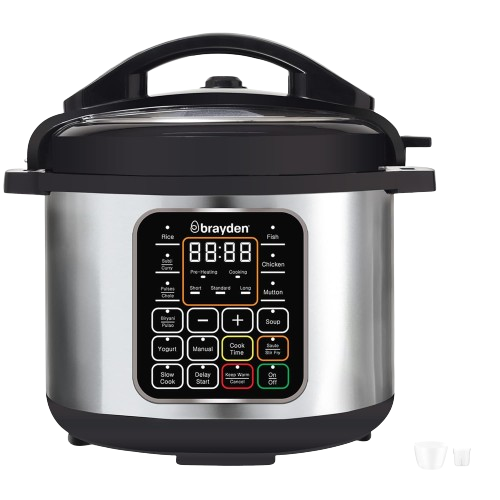 brayden marvo 11 in 1 automatic multi purpose electric pressure cooker