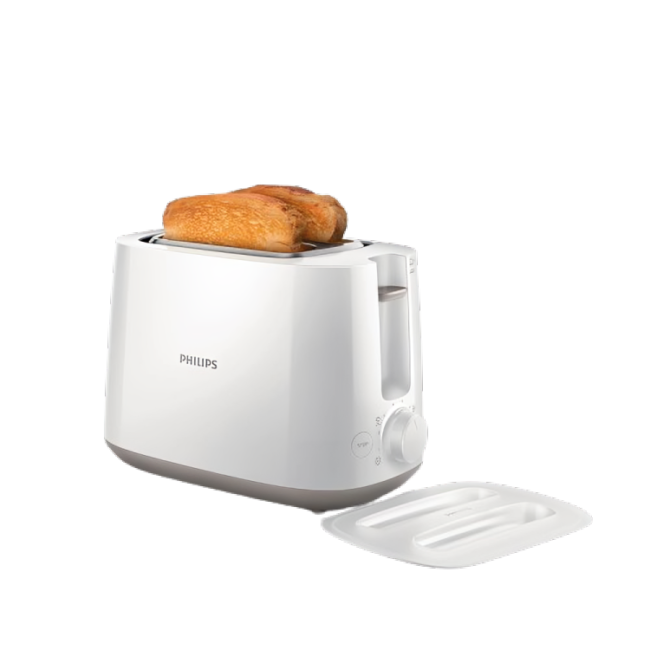 philips daily collection hd258200 830 watt 2 slice pop up toaster