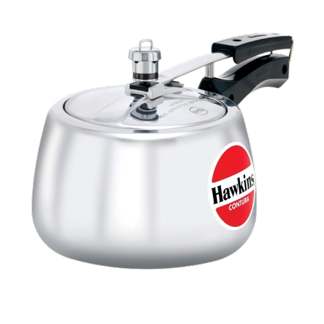 hawkins contura aluminium inner lid pressure cooker