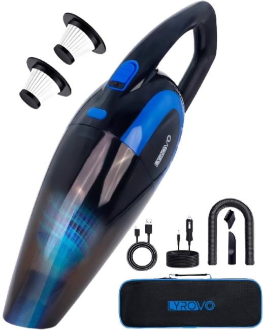 lyrovo wireless car vacuum cleaner