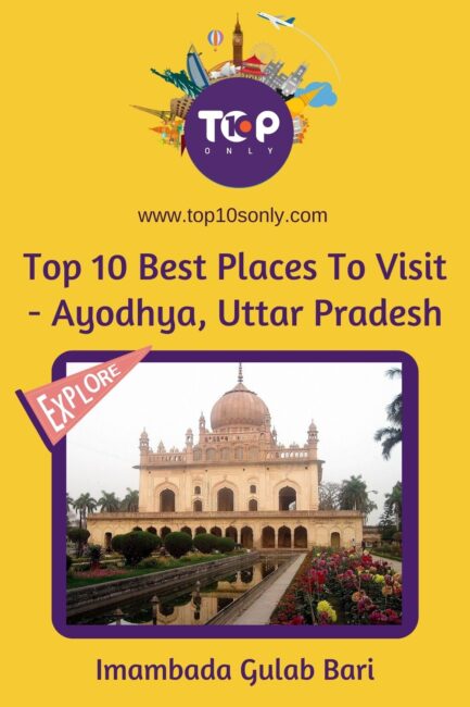 top 10 best places to visit ayodhya, uttar pradesh imambada gulab bari