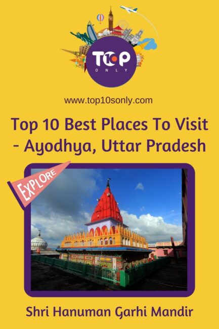 top 10 best places to visit ayodhya, uttar pradesh shri hanuman garhi mandir