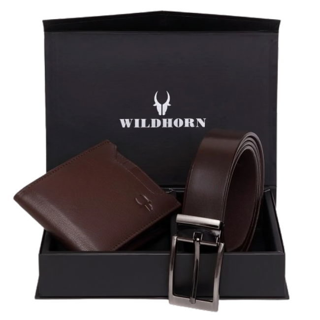 wildhorn urbane men wallet combo brown