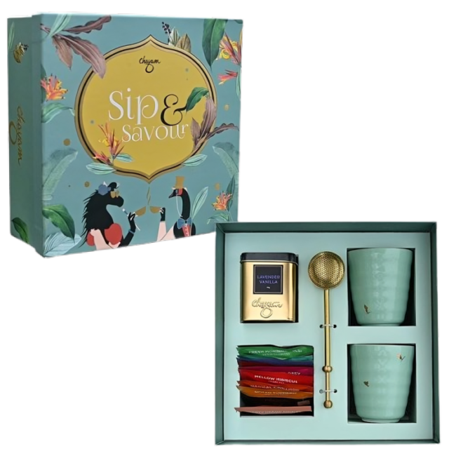 chayam luxury tea gift set