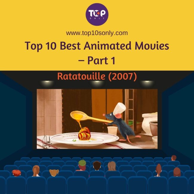 top 10 best animated movies – part 1 ratatouille (2007)