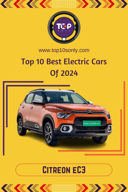 top 10 best electric cars of 2024 citreon ec3