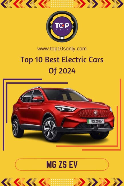 top 10 best electric cars of 2024 mg zs ev