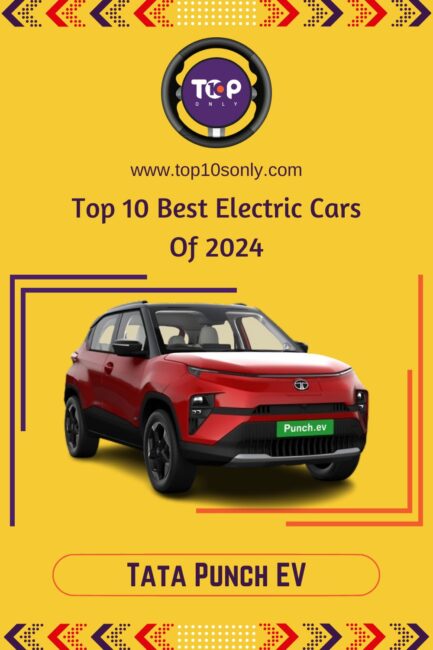 top 10 best electric cars of 2024 tata punch ev
