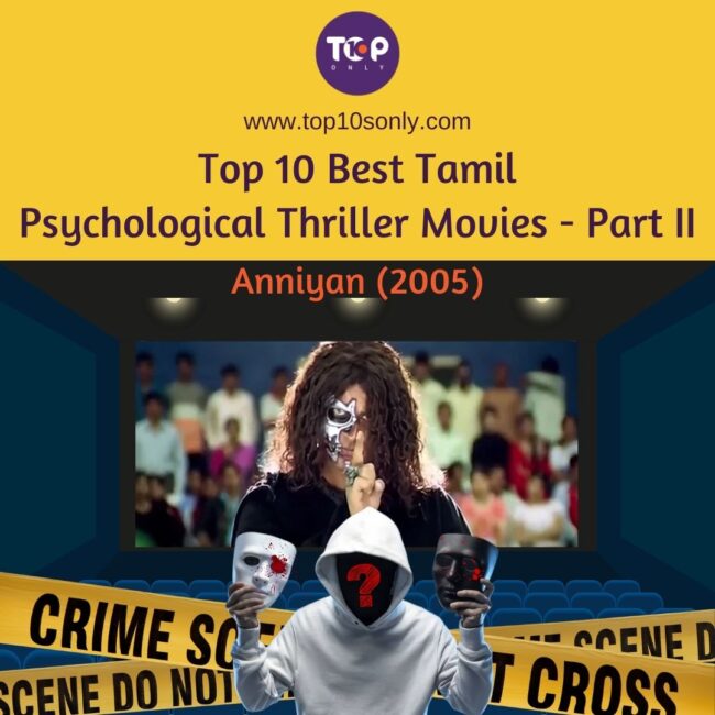top 10 best tamil psychological thriller movies part ii anniyan (2005)