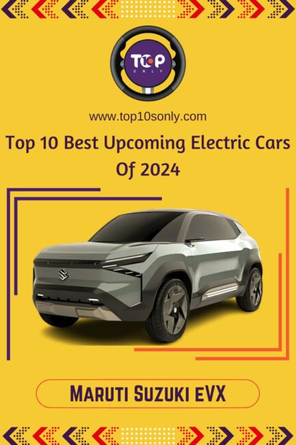 top 10 best upcoming electric cars of 2024 maruti suzuki evx