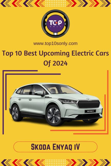 top 10 best upcoming electric cars of 2024 skoda enyaq iv