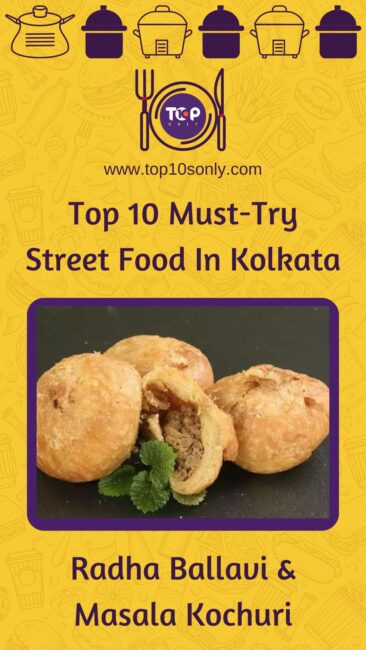 top 10 must try street food in kolkata radha ballavi and masala kochuri