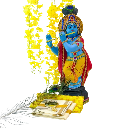 lord krishna idols for vishu
