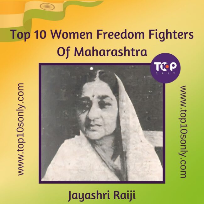 top 10 women freedom fighters of maharashtra jayashri raiji instagram