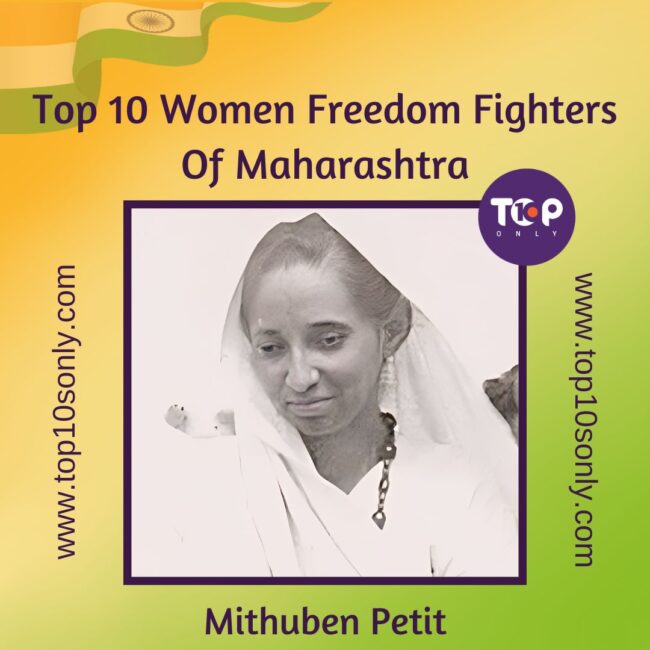 top 10 women freedom fighters of maharashtra mithuben petit instagram