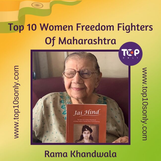 top 10 women freedom fighters of maharashtra rama khandwala instagram