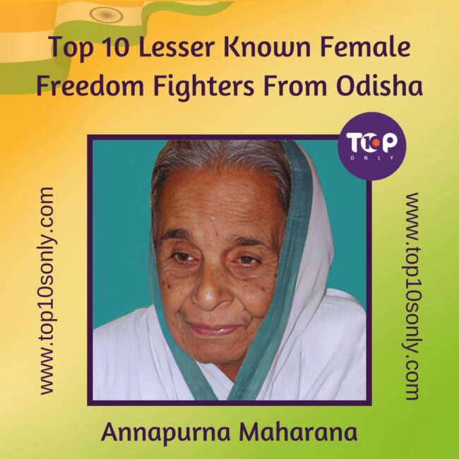 top 10 lesser known female freedom fighters from odisha annapurna maharana