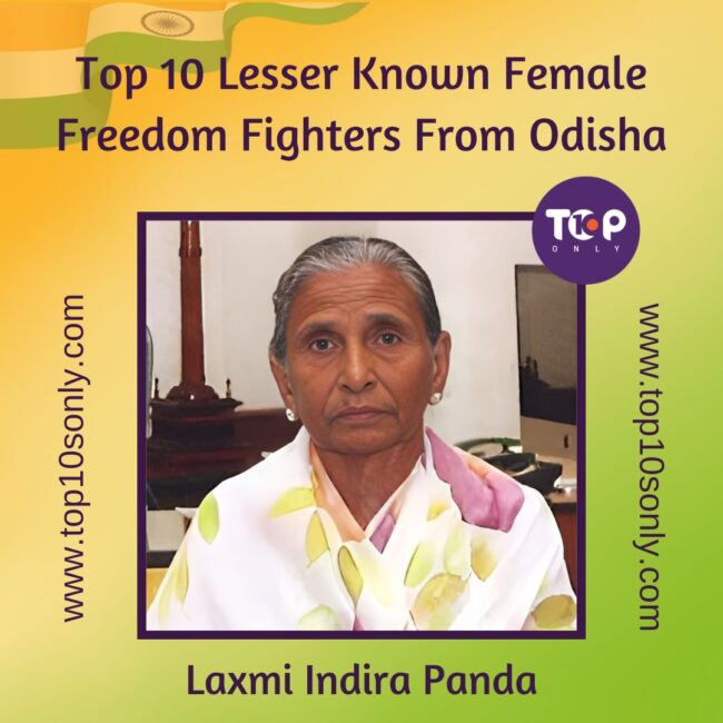 top 10 lesser known female freedom fighters from odisha laxmi indira panda