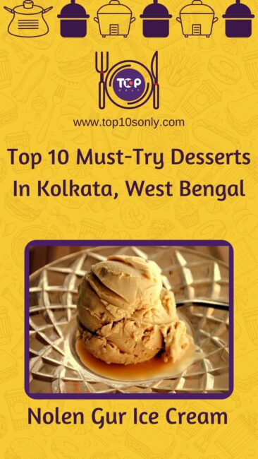 top 10 must try desserts in kolkata west bengal nolen gur ice cream