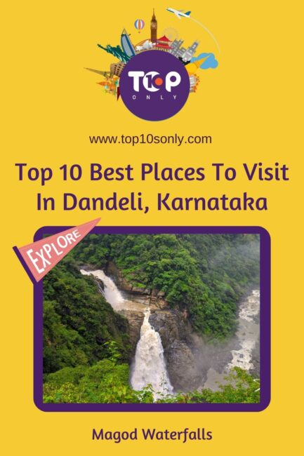 top 10 best places to visit in dandeli, karnataka magod waterfalls