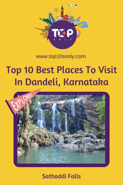 top 10 best places to visit in dandeli, karnataka sathoddi falls