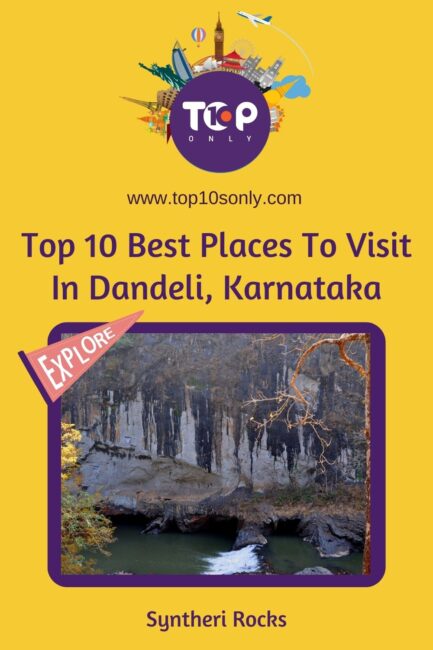 top 10 best places to visit in dandeli, karnataka syntheri rocks