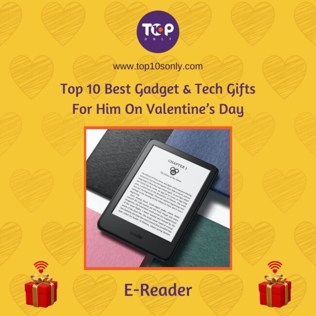 top 10 best gadget & tech gifts for him on valentine’s day e reader